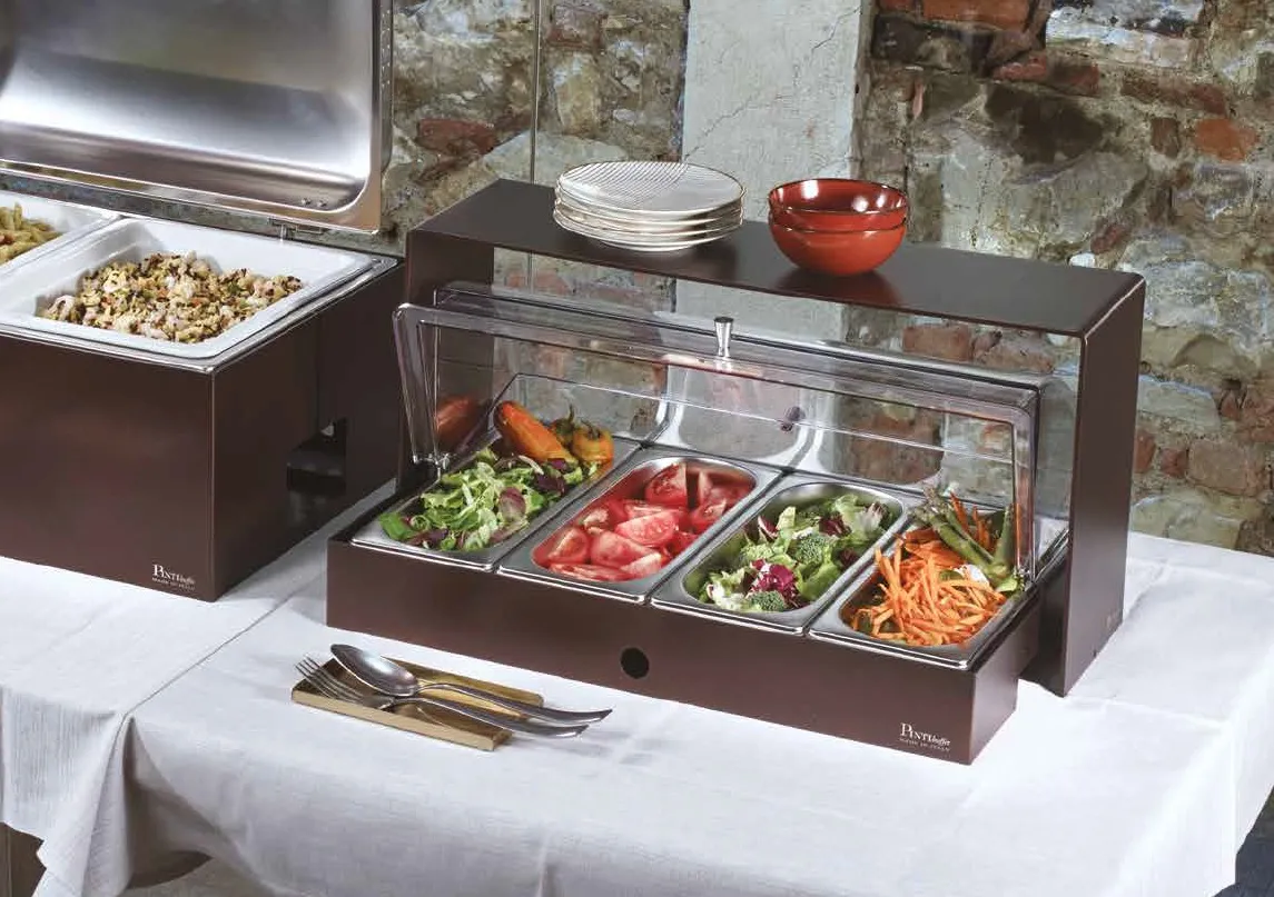 Pinti Refrigerated Vegetable Tray 4 compartments art.F1802820